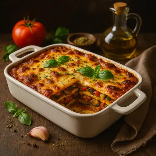 Lasanha de Legumes à Máquina