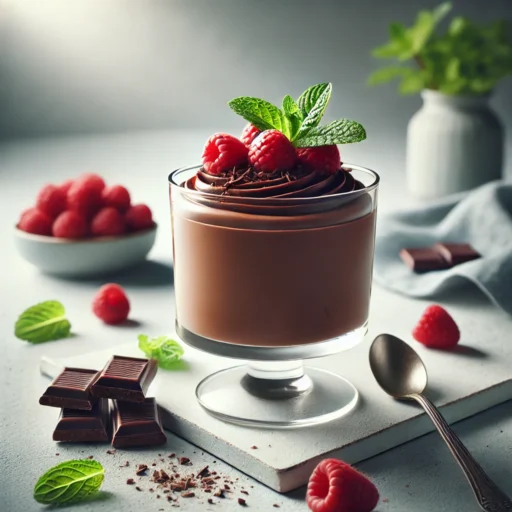 Mousse de Abacate e Cacau