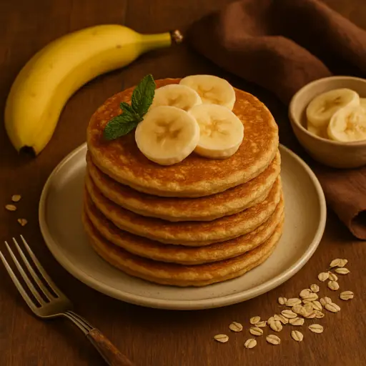 Panquecas de Aveia e Banana