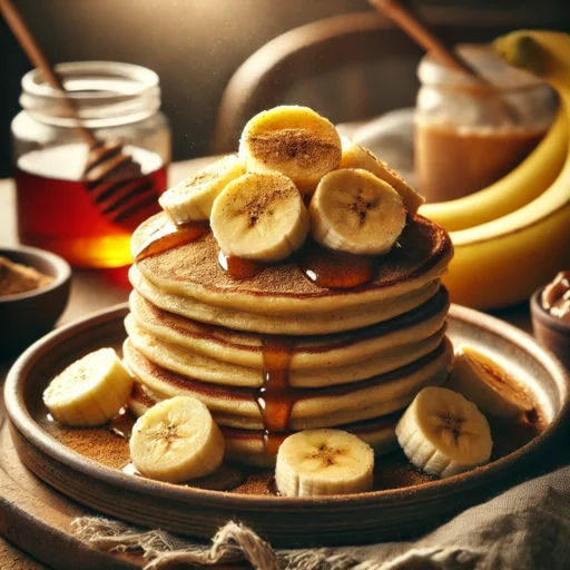 Panquecas de Banana com Aveia e Canela