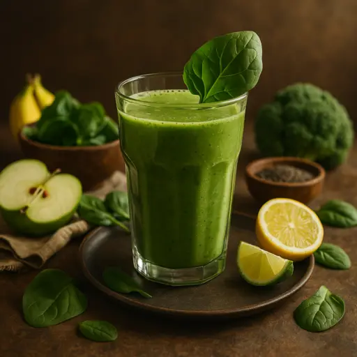 Smoothie Verde do Futuro