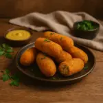 Croquetes de Alheira com Mostarda Doce