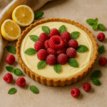 Tarte de Framboesas e Creme de Limão “Liberdade”