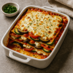 Lasanha de Legumes Assados com Ricotta