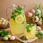 Limonada de Amêndoa e Hortelã