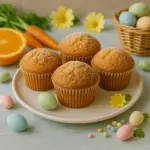 Mini-Queques de Cenoura e Laranja