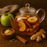 Tisana Frutada com Maçã, Canela e Gengibre