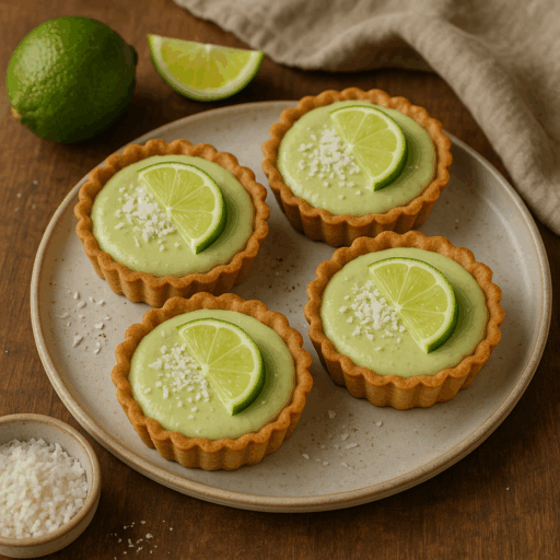 Tarteletes de Lima e Coco