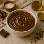 Mousse de Chocolate Negro com Flor de Sal e Azeite
