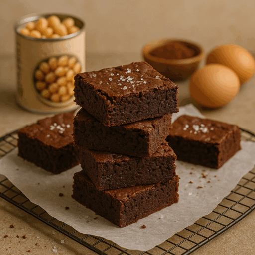 Quadrados de Chocolate e Grão-de-Bico (sem farinha!)