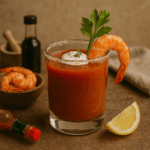 Bloody Mary com Caldo de Camarão